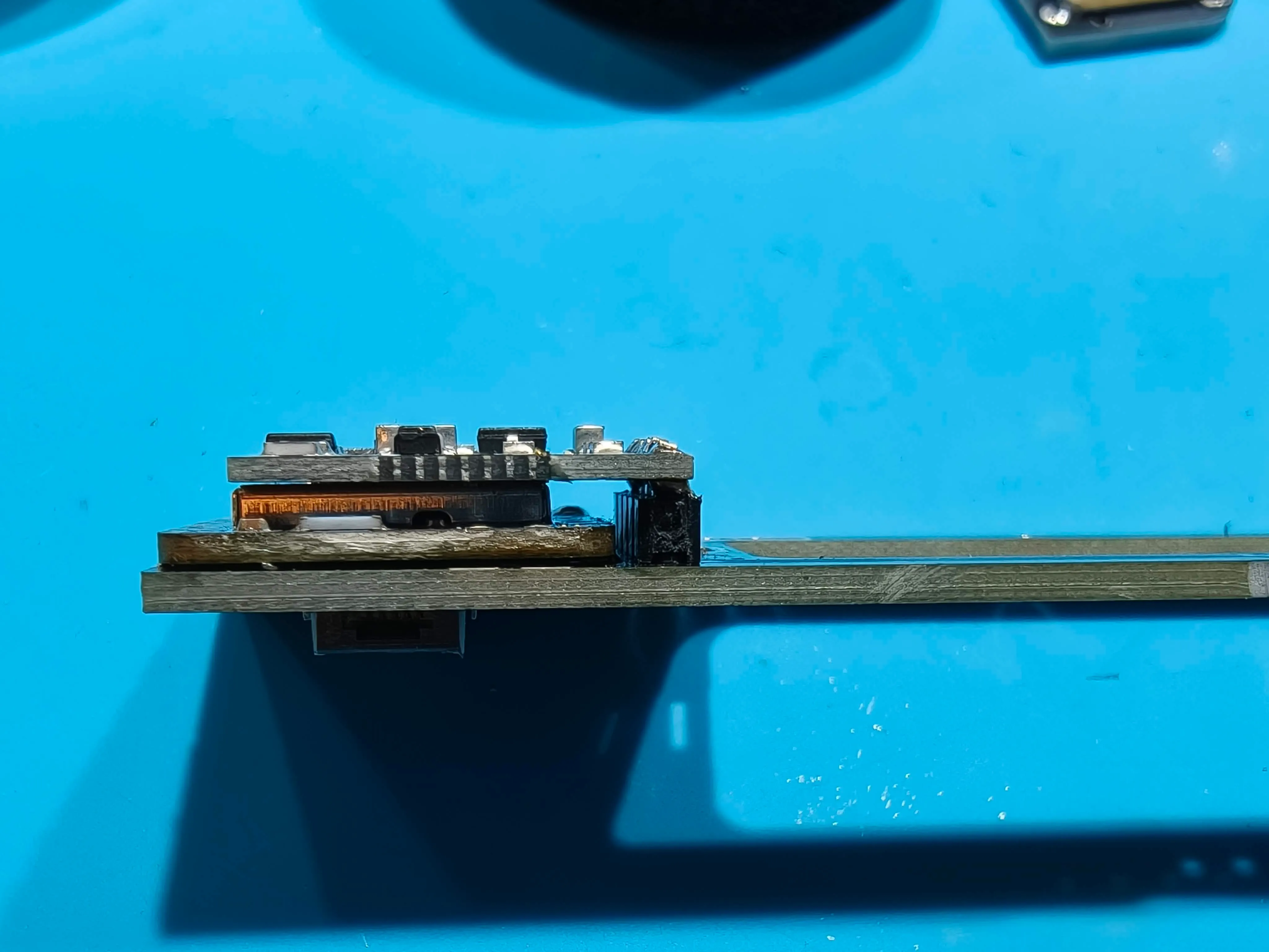XIAOãšã¡ã€ã³PCBã®é«ããæšªãã確èª